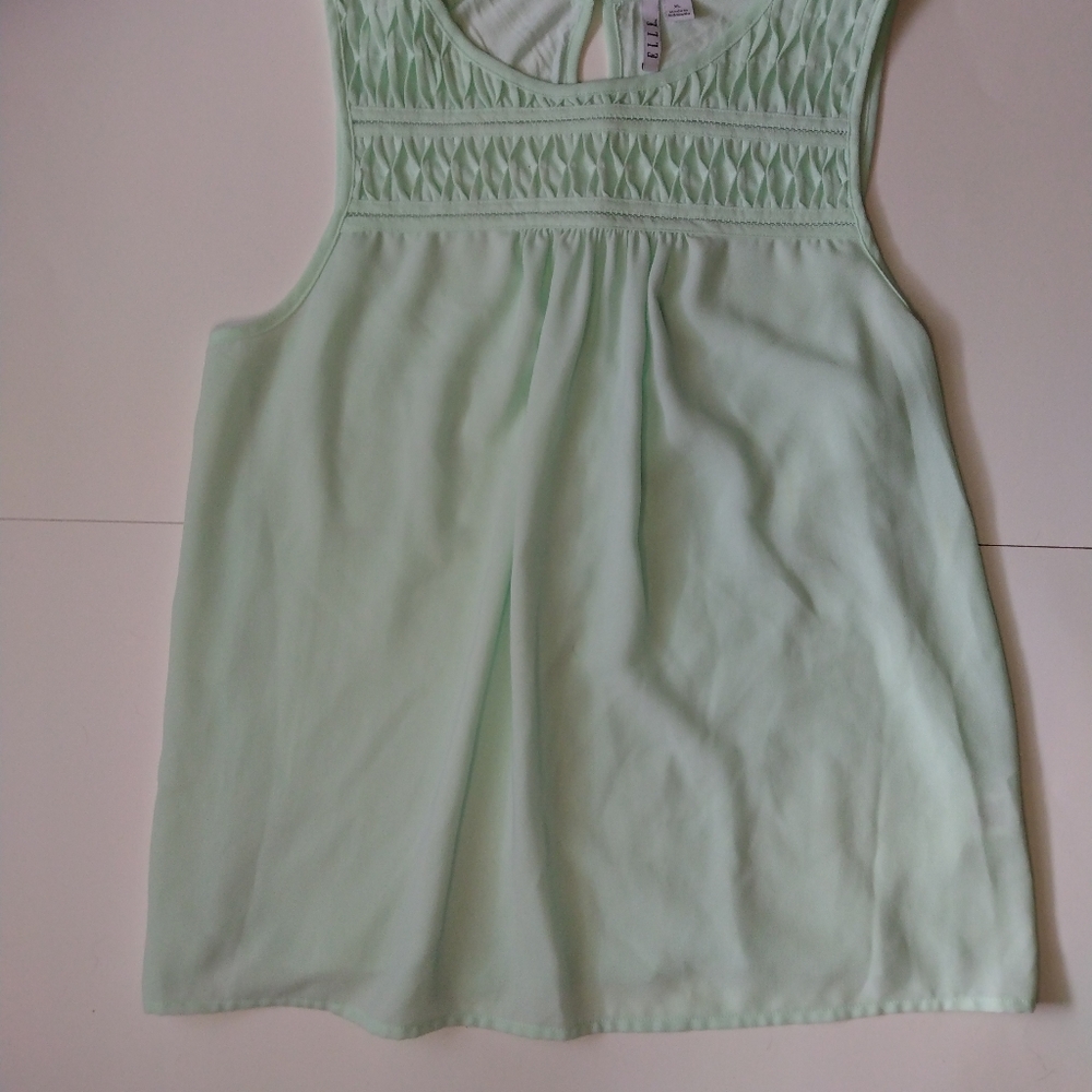 ELLE Women's Sleeveless Blouse.